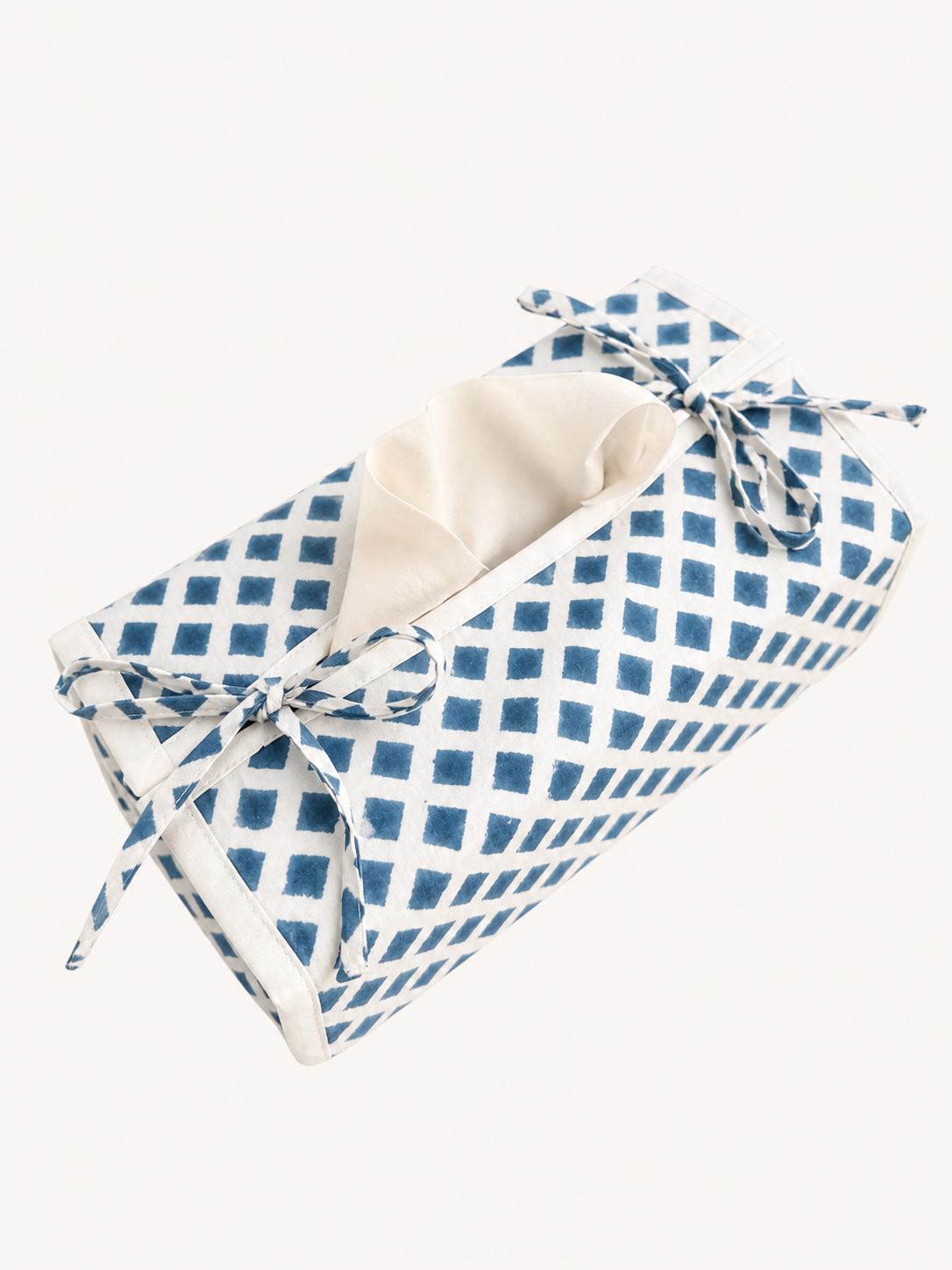 Tissue Box Cover - Handblock Print
