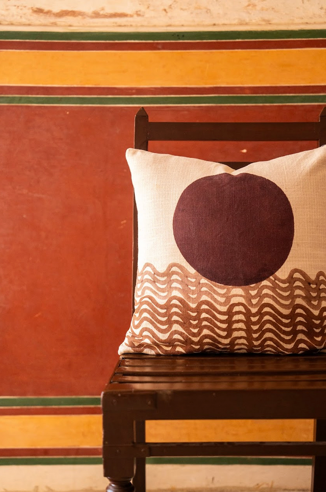 Surkh Cushion Cover