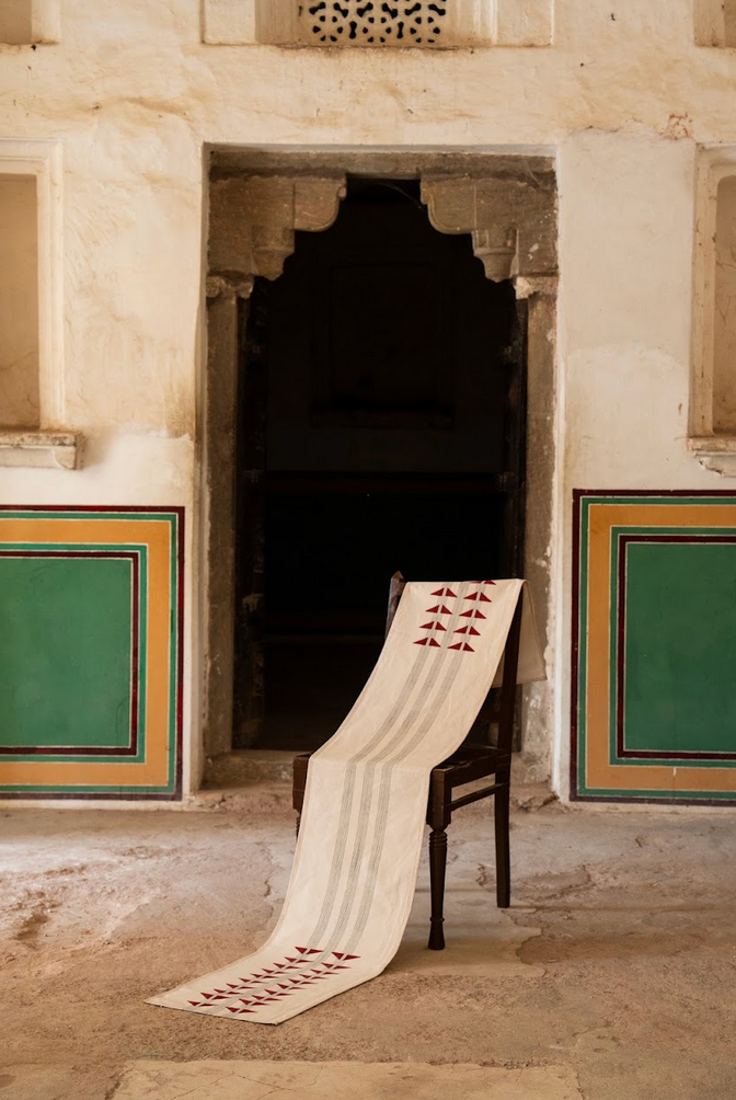 Dune Stripes Table Runner