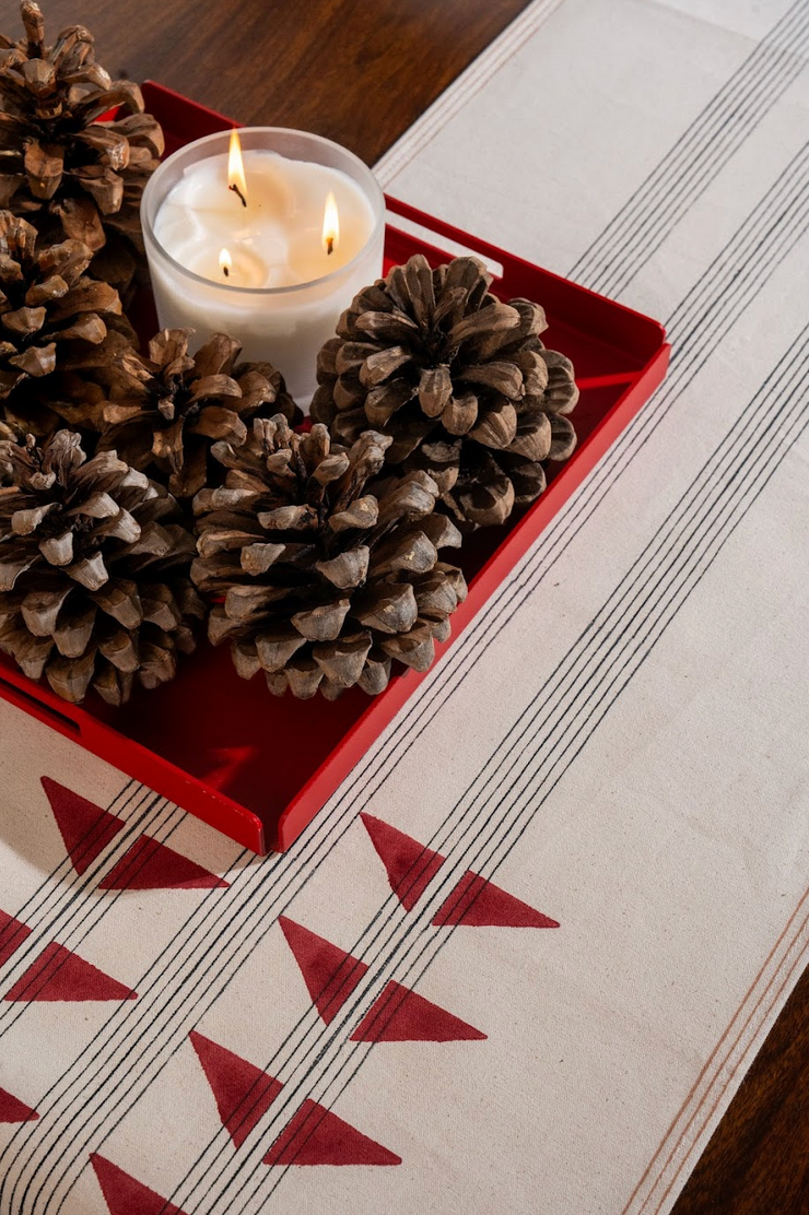 Dune Stripes Table Runner