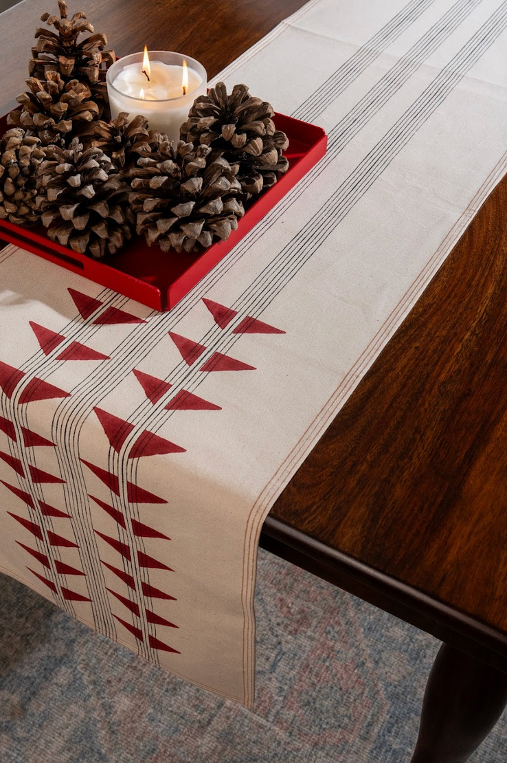 Dune Stripes Table Runner